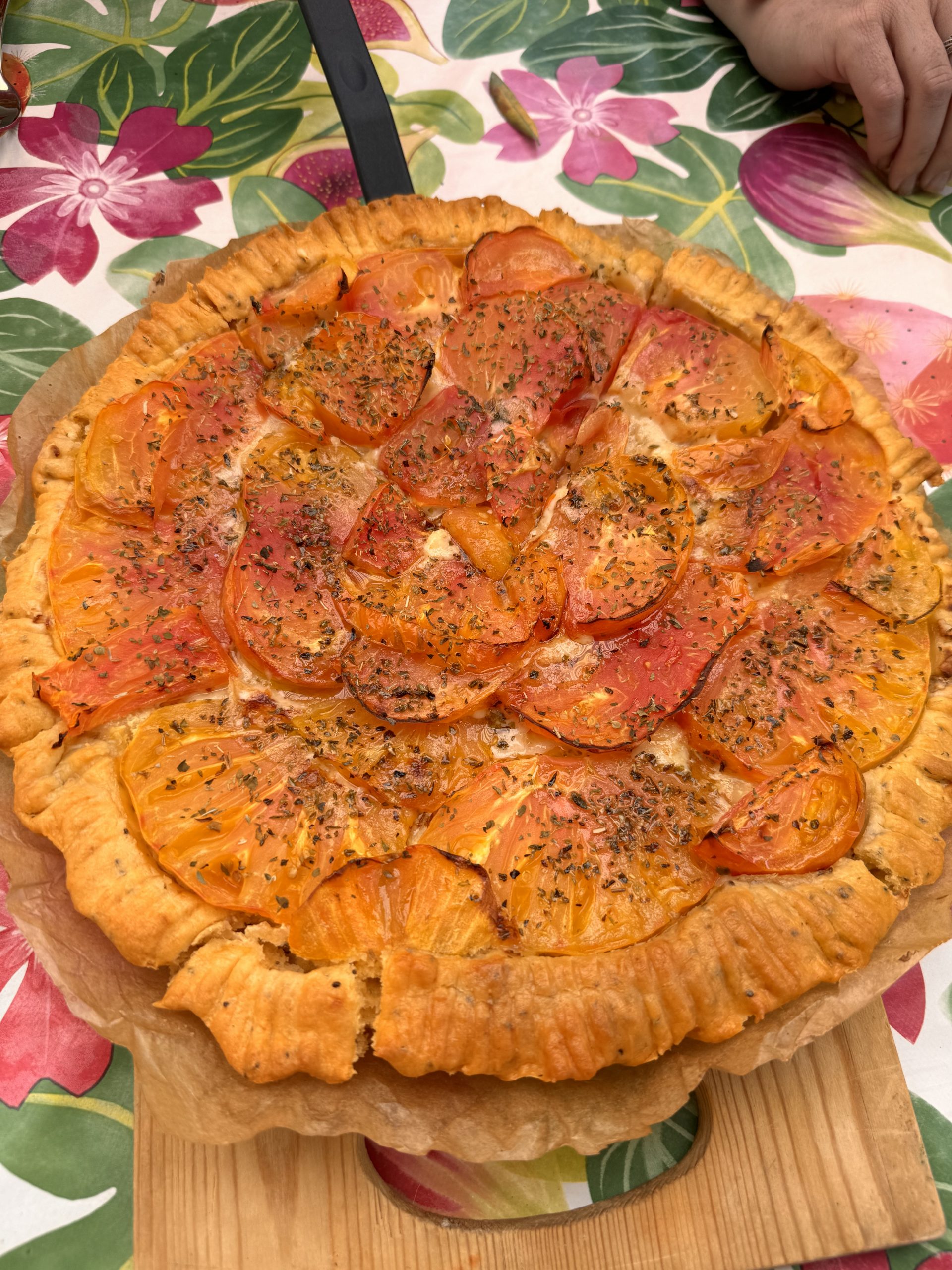 tarte à la tomate