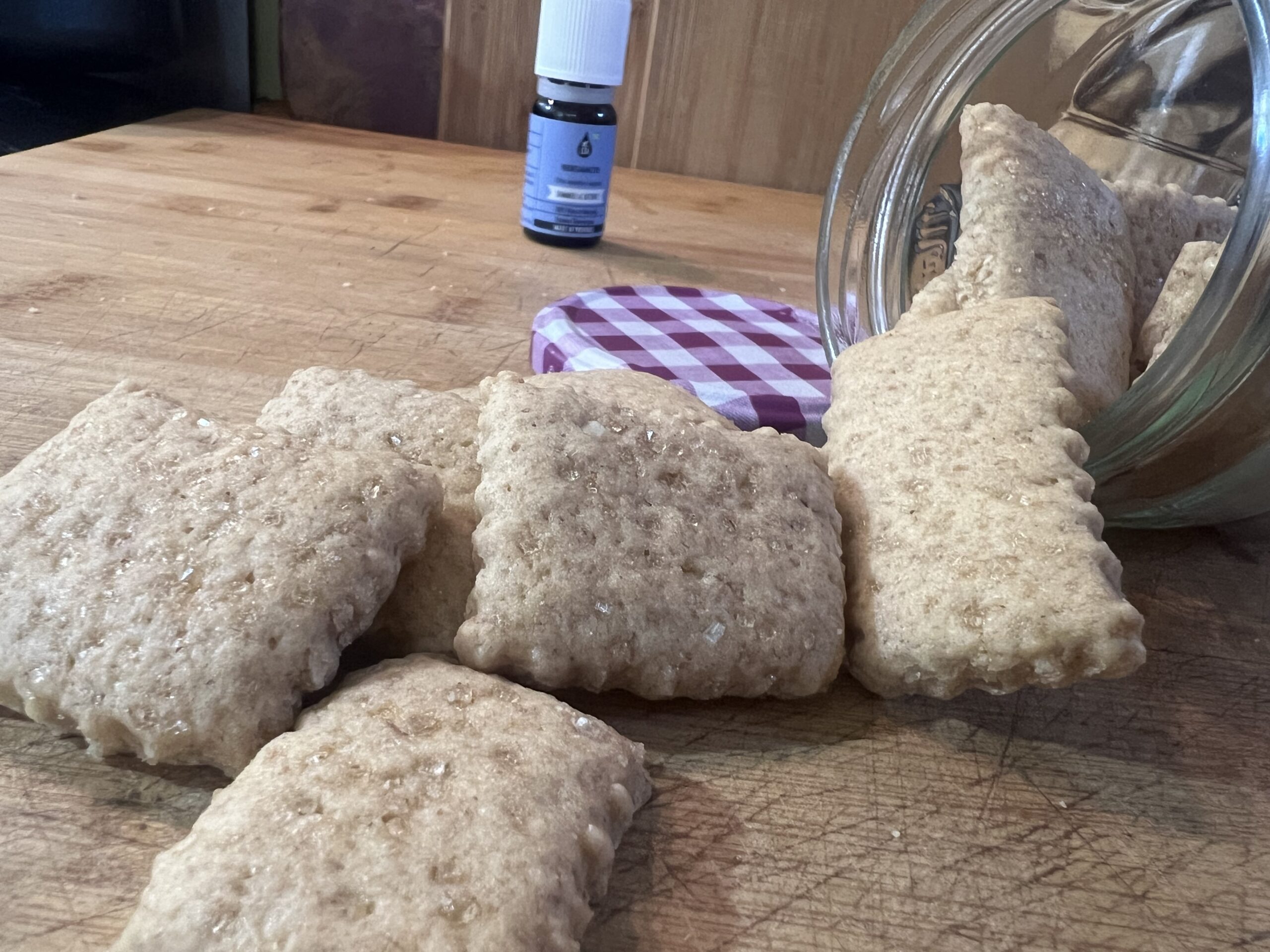 sablés à la bergamote