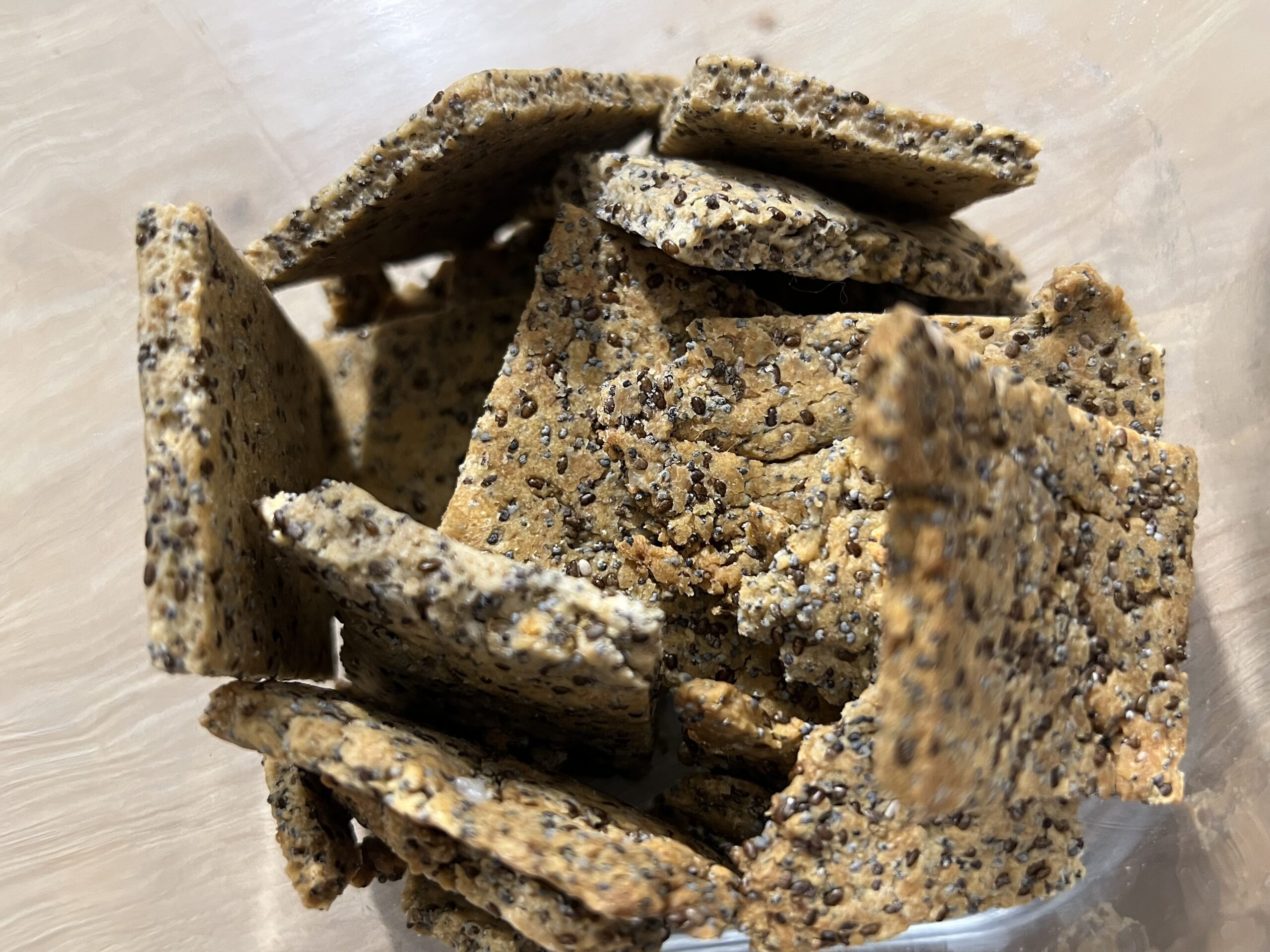 Crackers pavot graine de chia