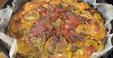 tarte à la tomate