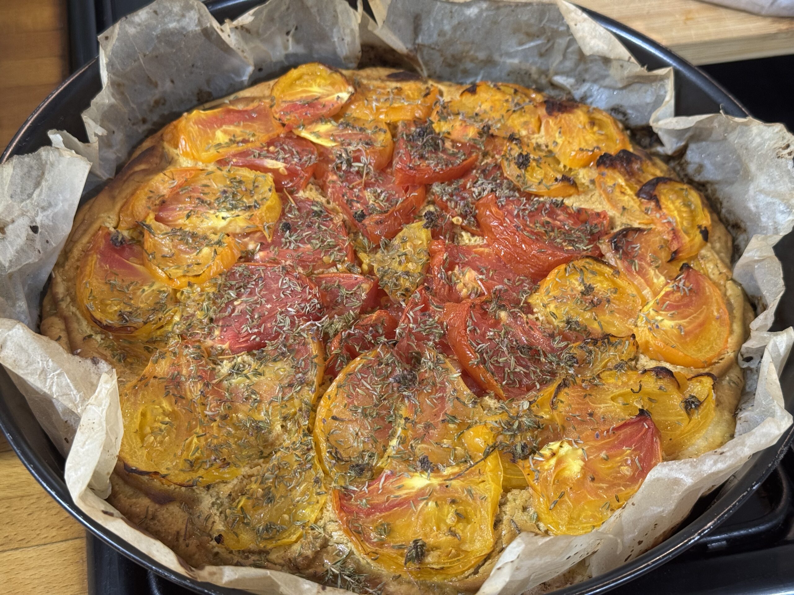 tarte à la tomate
